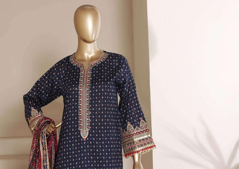 Regal by Sadabahar | Embroidered Festive 3 Piece Stitched Lawn Suit D-2