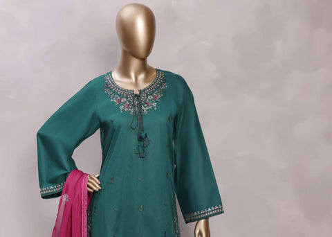 Sadabahar Eclair Embroidered Lawn Stitched 3 Piece Suit D-2