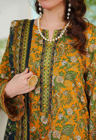 VS DAMAN Exclusive Printed Lawn Unstitched 3 Piece Suit D-5