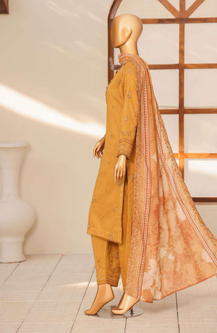 Mayaar Embroidered Un-Stitched 3 Piece Collection By HZ Textile D-1
