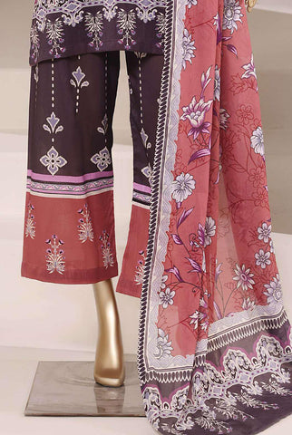 Sadabahar Vol-08 | Printed Lawn 3 Piece Stitched Suit D-2