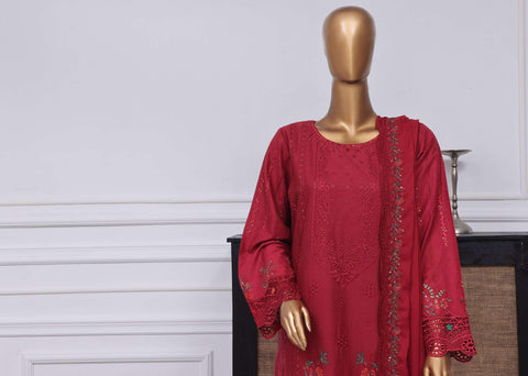 Sadabahar Luxury Emb Rod cotton Stitched 3 Piece D-02