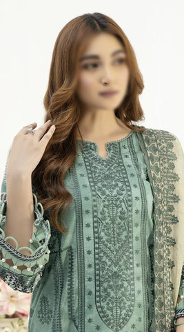 Iyana Un Stitched 3 pcs Embroidered Lawn Digital Print JH 918