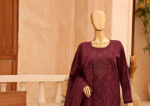 Premium Venice by HZ Textiles | Festive Embroidered 3 Piece Unstitched Lawn Suit D-2