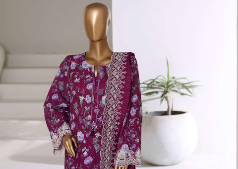 Laser Fusion Chikankari Khaddar 3Pc RTW Coll By Sadabahar D-3