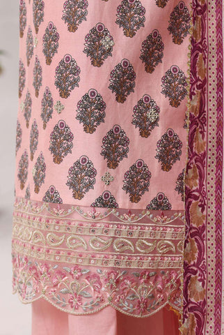 Regal by Sadabahar Vol-3 | Embroidered Lawn 3 Piece Stitched Suit D-2