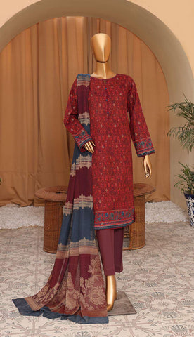 Turkish Jacquard Shawl Dyed Yarn Collection D-02