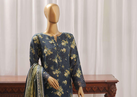 Sadabahar Khaddar Embroidered Vol02 Coll:24 D-03