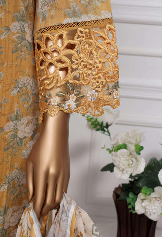 RAYA Festive Embroidered 3 PCS Coll25 By Sadabahar D-1