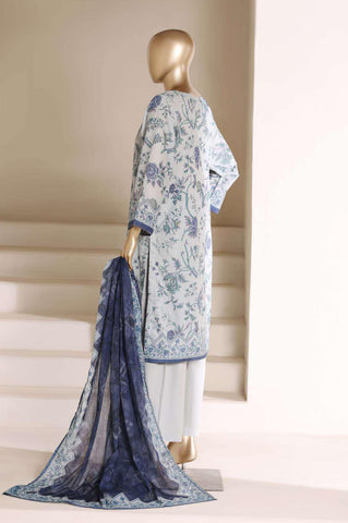 SADABAHAR Luxury Printed Lawn | 3 Piece Stitched Suit D-2