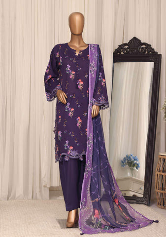 Raya by Sadabahar Collection-2 Embroidered Stitched 3 Piece Suit D-3