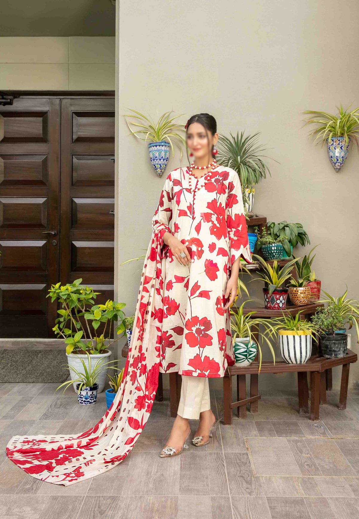 Zumra Lawn Slub Digital Print Vol-02 By Tawakkal D-02