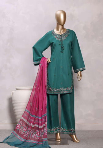 Sadabahar Eclair Embroidered Lawn Stitched 3 Piece Suit D-2