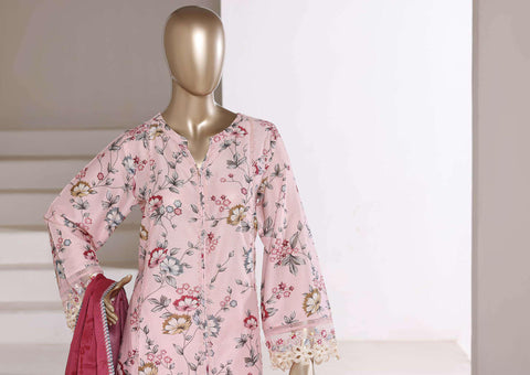 Sadabahar Festive Embroidered Lawn Stitched 3 Piece Suit D-3