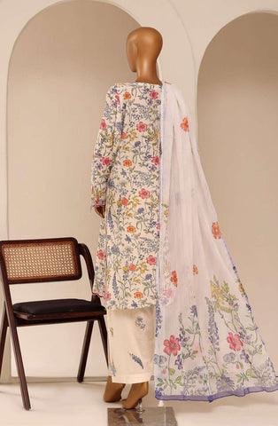 Raya by Sadabahar Embroidered Stitched 3 Piece Suit D-6