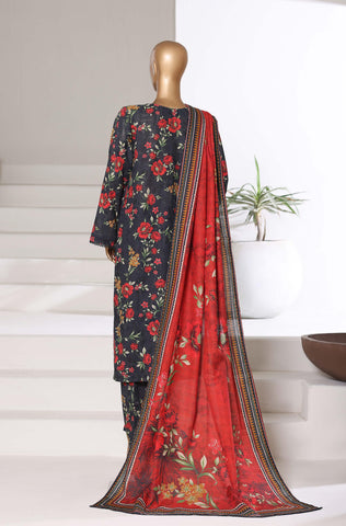 Printed Khaddar Vol-3 Stitched 3PC Collection By Sadabahar D-4