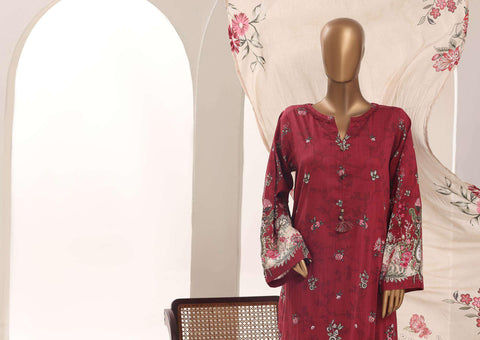 Sadabahar Printed Lawn Vol-12 | Printed Lawn 3 Piece Stitched Suit D-5