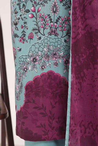 Sadabahar Printed Lawn Vol-10 | Digital Printed Lawn 3 Piece Stitched Suit D-4
