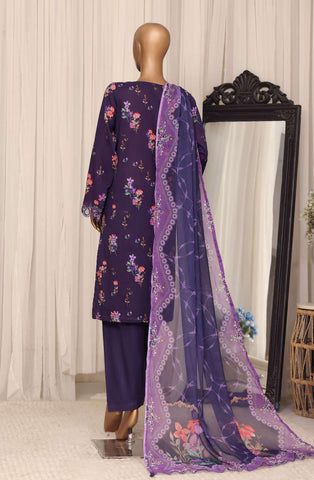 Raya by Sadabahar Collection-2 Embroidered Stitched 3 Piece Suit D-3