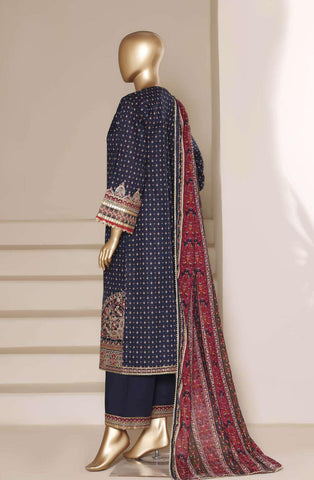 Regal by Sadabahar | Embroidered Festive 3 Piece Stitched Lawn Suit D-2