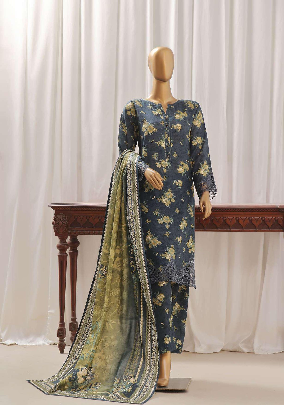 Sadabahar Khaddar Embroidered Vol02 Coll:24 D-03