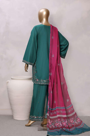 Sadabahar Eclair Embroidered Lawn Stitched 3 Piece Suit D-2