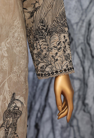 Elegant Embroidered Unstitched Collection Vol-02 By Hz D-06
