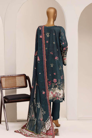 Sadabahar – Printed Lawn | 3 Piece Stitched Suit D-3