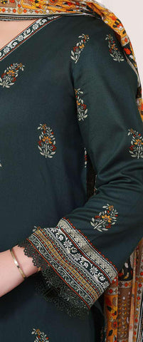 VS Daman Exclusive Printed Cambric Unstitched 3 Piece Suit D-2