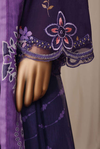 Raya by Sadabahar Collection-2 Embroidered Stitched 3 Piece Suit D-3