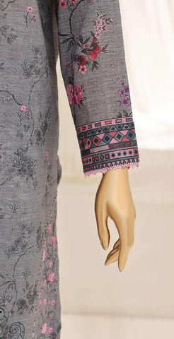 Mehak by HZ Textiles | Embroidered 3 Piece Unstitched Slub Lawn Suit D-1