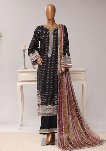 Regal by Sadabahar Vol-3 | Embroidered Lawn 3 Piece Stitched Suit D-3