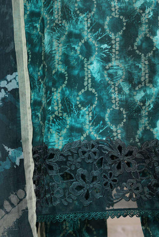 Sadabahar Peplum Luxury | Embroidered Lawn 3 Piece Stitched Suit D-5