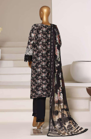 Luxury Lawn Chikankari Embroidered 3 Piece Stitched Collection By Sadabahar D-4