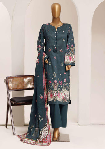 Sadabahar – Printed Lawn | 3 Piece Stitched Suit D-3