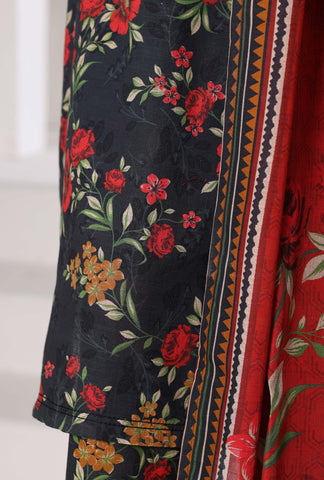 Printed Khaddar Vol-3 Stitched 3PC Collection By Sadabahar D-4