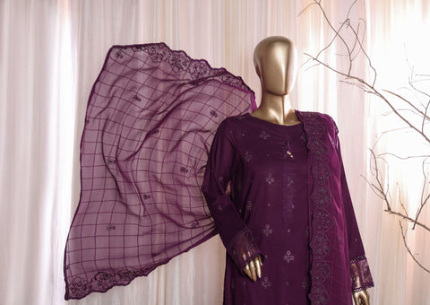 Dastan Vol-2 Emb Slub Lawn Coll"24 HZ Textile D-05