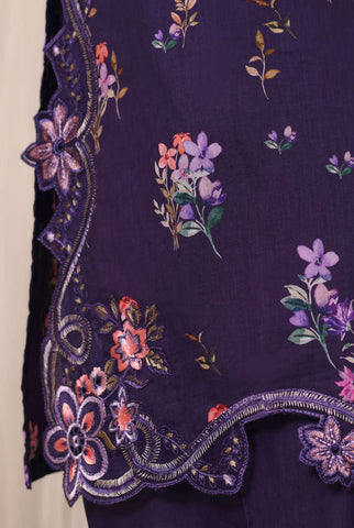 Raya by Sadabahar Collection-2 Embroidered Stitched 3 Piece Suit D-3
