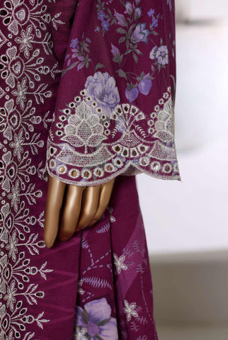 Laser Fusion Chikankari Khaddar 3Pc RTW Coll By Sadabahar D-3