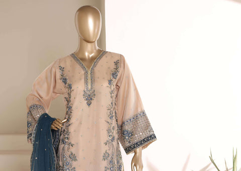 Mahpara by Sadabahar | Embroidered Formal 3 Piece Stitched Suit D-3