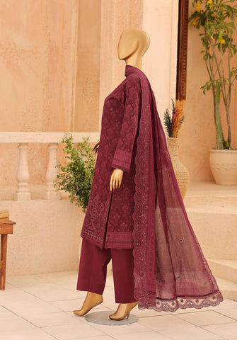 Premium Venice by HZ Textiles | Festive Embroidered 3 Piece Unstitched Lawn Suit D-2