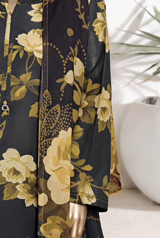 Printed Cambric Lawn Vol-01 By Sadabahar D-8