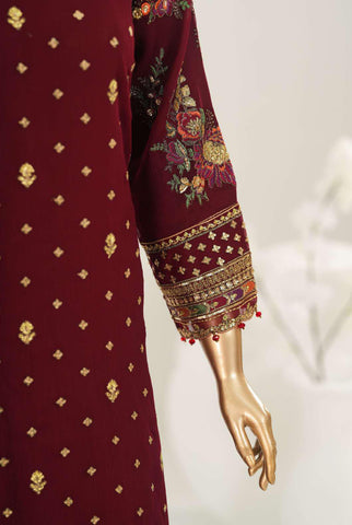Afsanay by Sadabahar Embroidered Chiffon Stitched 3 Piece Suit D-1