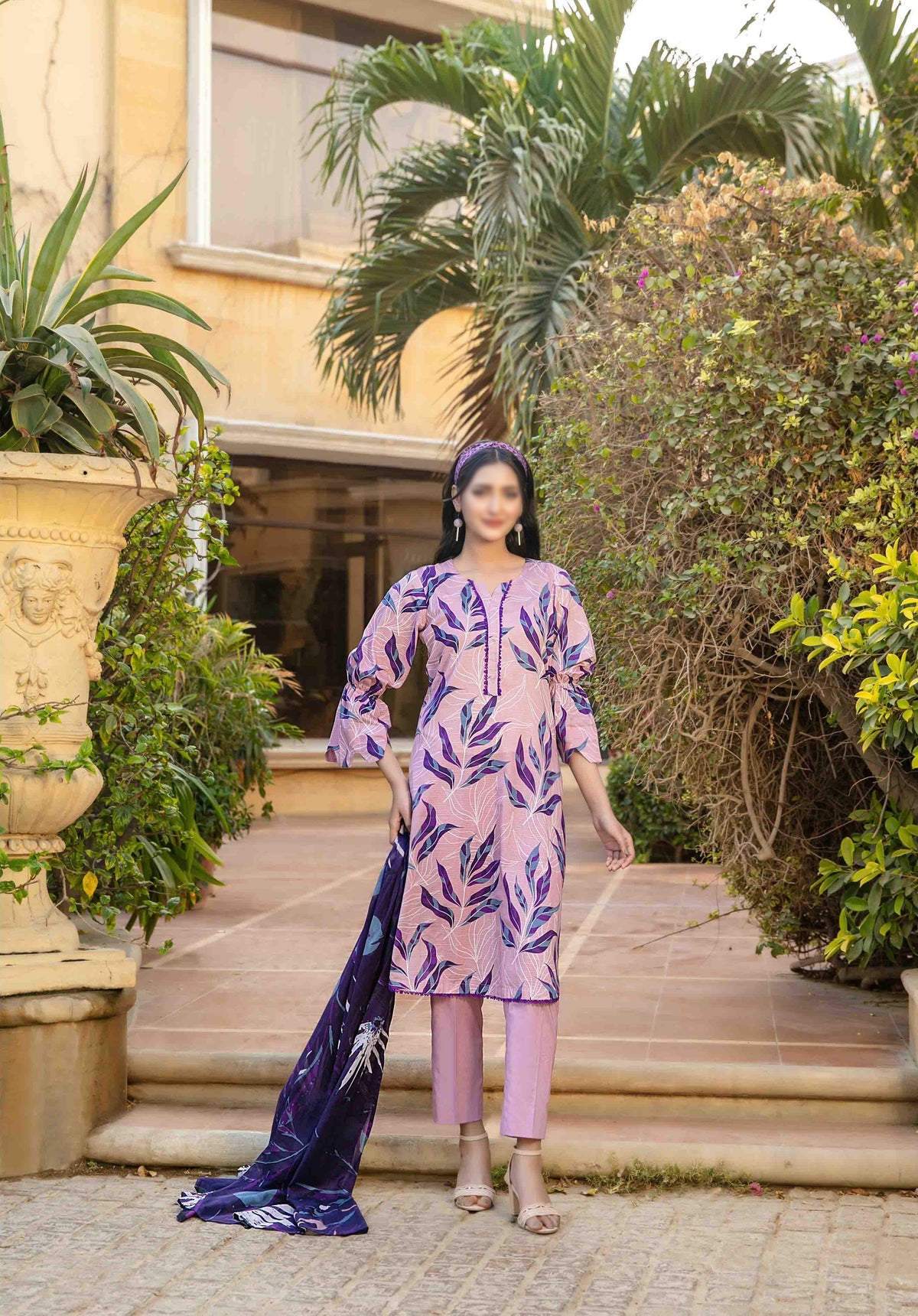 Naimal Lawn Slub Digital Print Vol-2 By Tawakkal D-03