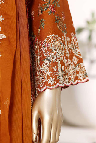 Sadabahar Regal Embroidered Lawn Stitched 3 Piece Suit D-3