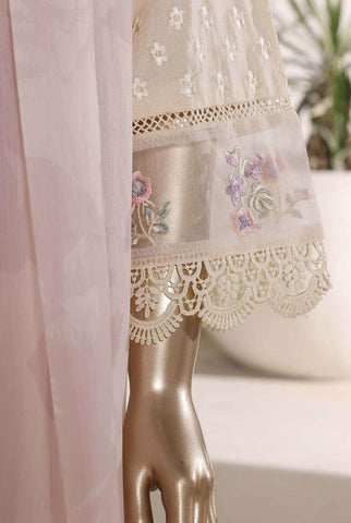 Multi Chickenkari by Sadabahar | Heavy Embroidered Lawn 3 Piece Stitched Suit D-3