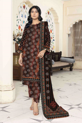 Chaap Luxury Emb Shamery Coll:24 By Sobia Waseem D-02