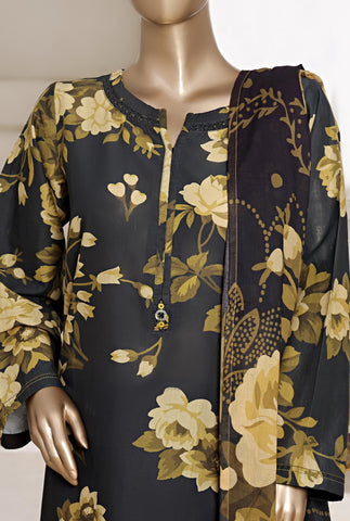 Printed Cambric Lawn Vol-01 By Sadabahar D-8