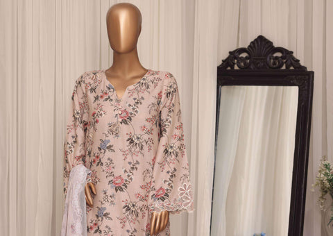 Raya by Sadabahar Collection-2 Embroidered Stitched 3 Piece Suit D-4