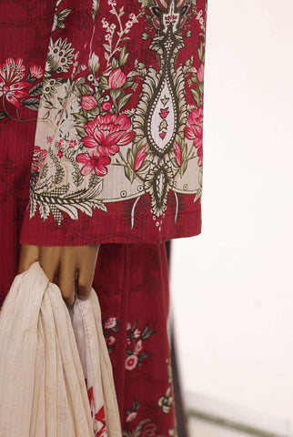 Sadabahar Printed Lawn Vol-12 | Printed Lawn 3 Piece Stitched Suit D-5